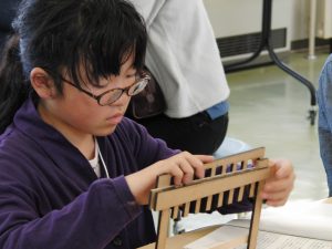 わたしは,もう完成まぢかよ.でも,これ何ができたの?