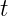 <i>t</i>